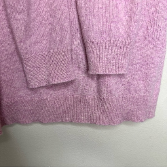 Charter Club Women’s Pink 100% Cashmere V-Neck Sweater Size S - Picture 4 of 7